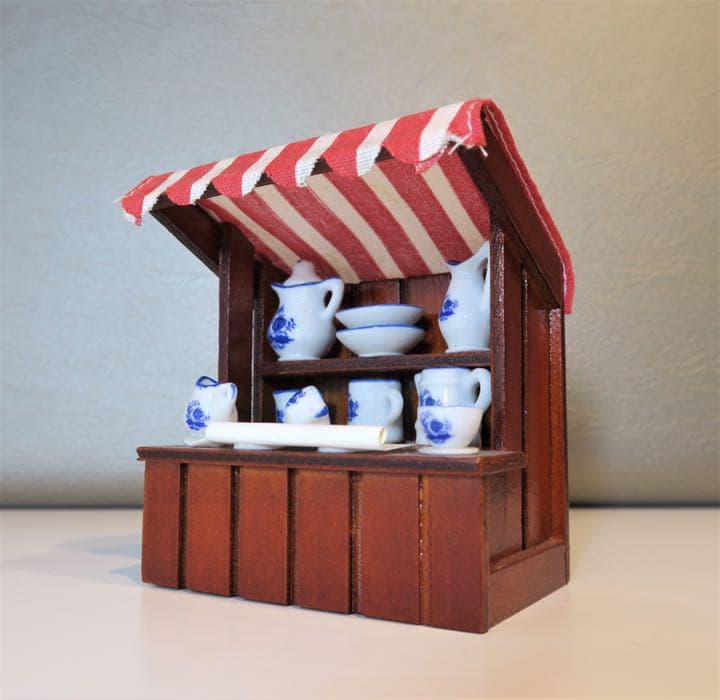 ロイターポーセリン　西ドイツ製　当時物　ミニチュア　アンティーク　ドールハウス