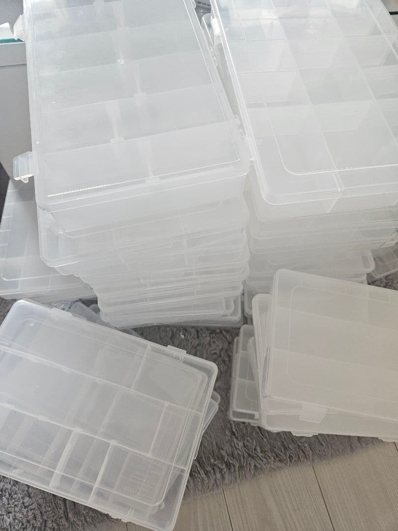 まとめ売り 中古 コレクション ケース ダイソー 18マス 20個 おまけ付き