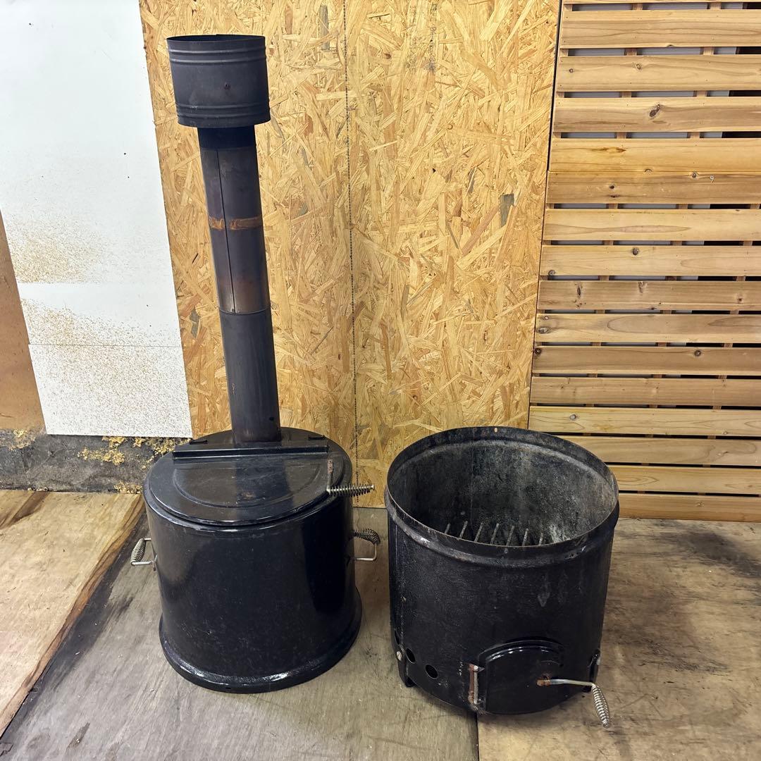 ゴミ焼却炉 焼却器　薪ストーブ ストーブ 鉄製