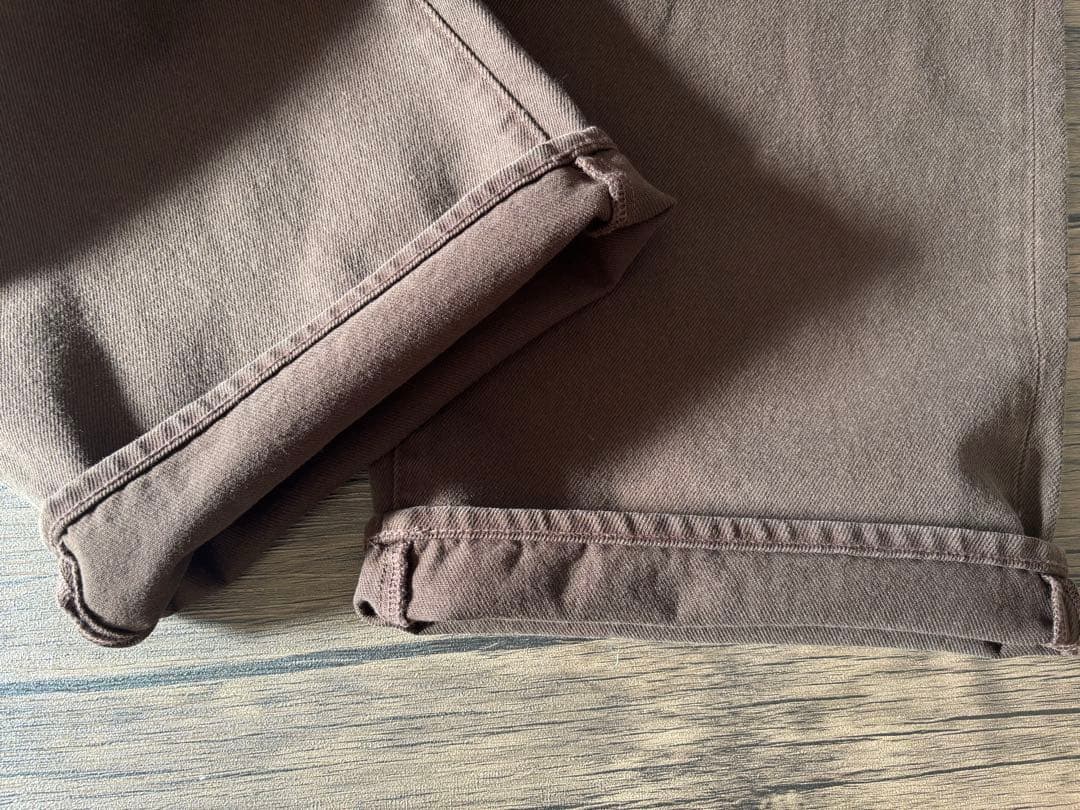 新品・未使用【SeaRoomlynn】ワイドウエストバギー SRN05 ブラウン