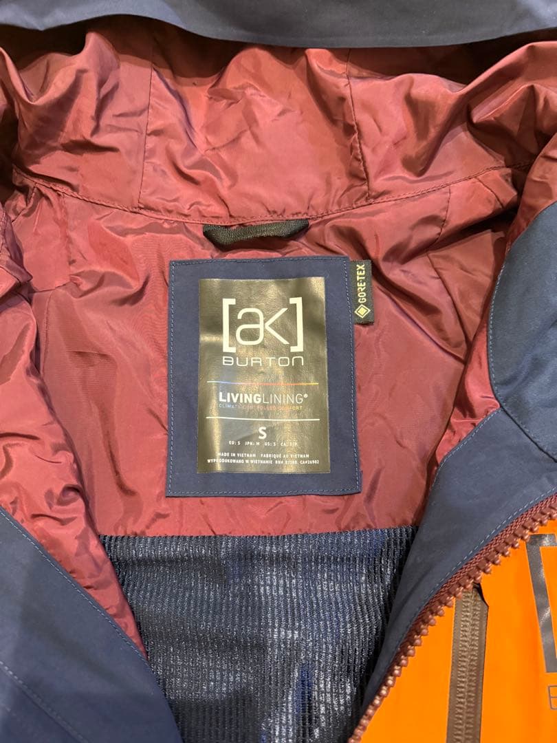 バートン「ak」 スノボウェア　Sサイズ