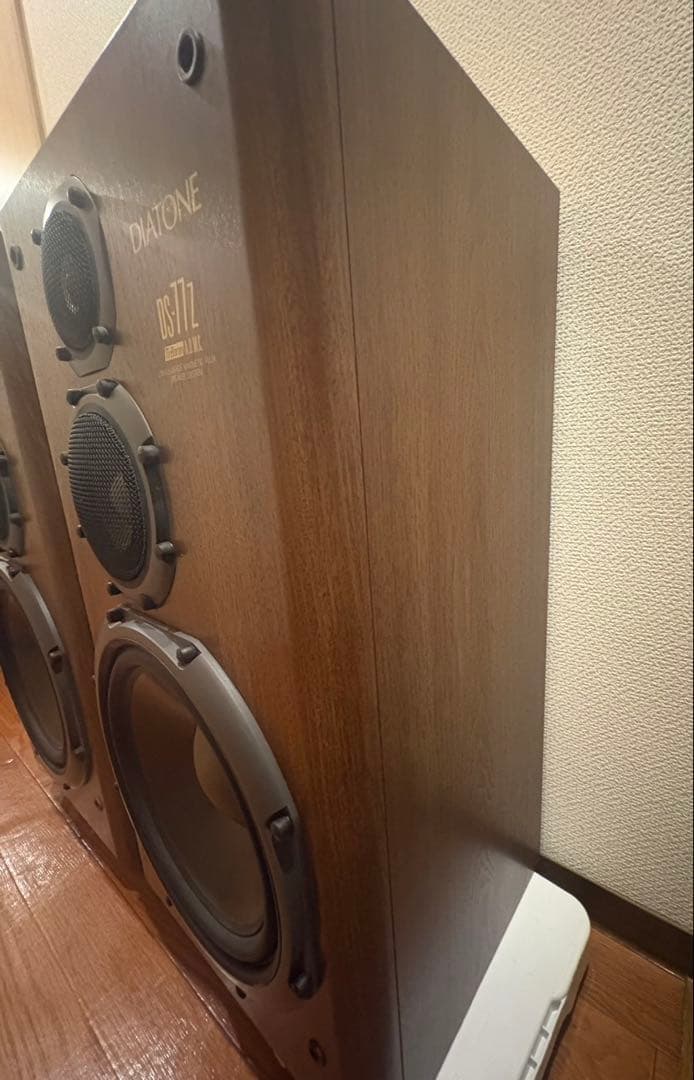 極美品 DIATONE DS-77Z スピーカー ペア ウッド調 名機