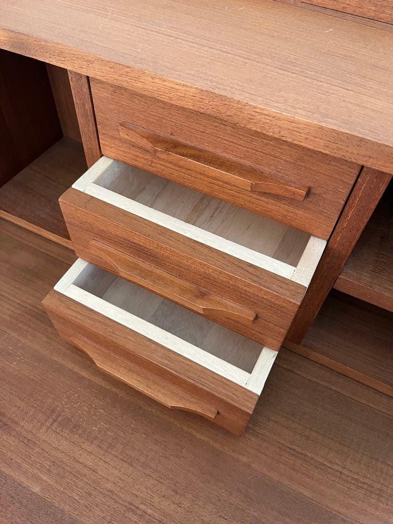 ライティングデスク　ライティングビューロー　北欧　学習机　中古　美品