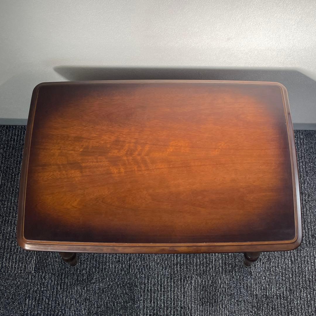 ♪【送料込み】カリモク コロニアル ローテーブル 天然木 karimoku 家具