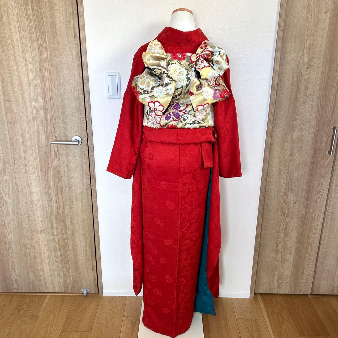 Y1 振袖4点セット★お振袖セット★成人式 フルセット★パールトーン加工