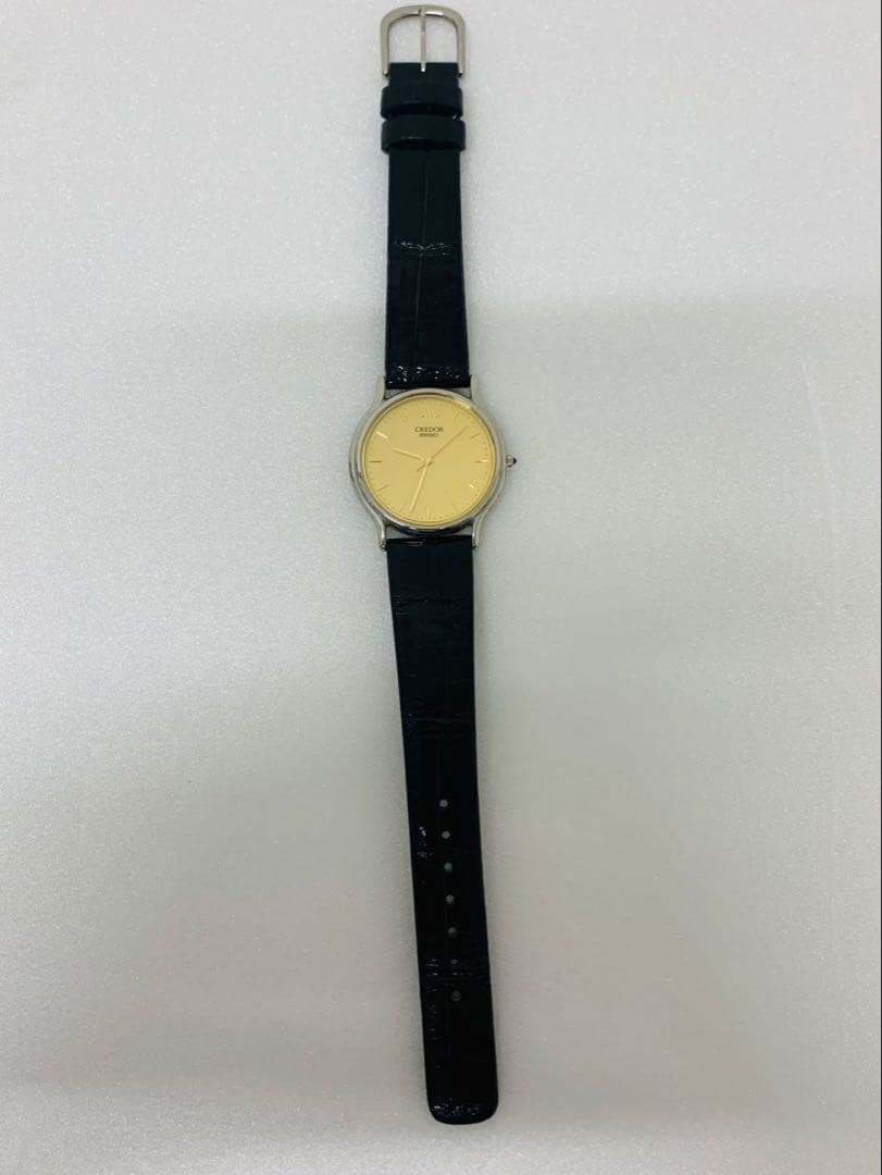【極美品】セイコー クレドール シグノ ラウンド メンズ 腕時計