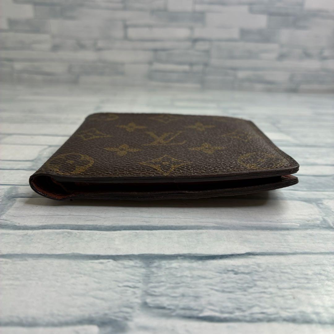 45 LOUIS VUITTON ルイヴィトン　モノグラム　二つ折り財布 kq1