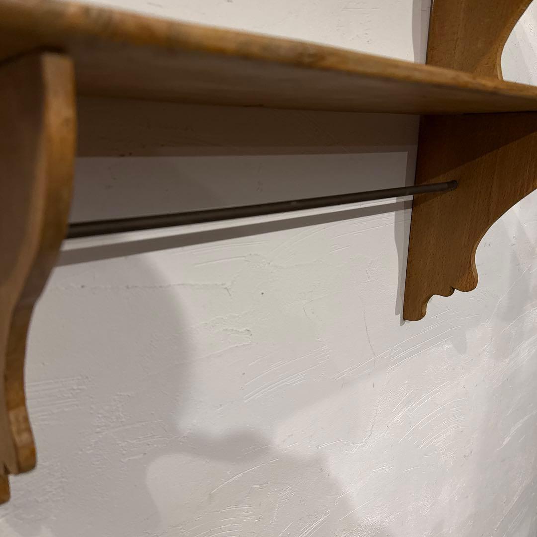 ヴィンテージ　ウォールシェルフ　ラック　壁掛け　壁面収納棚