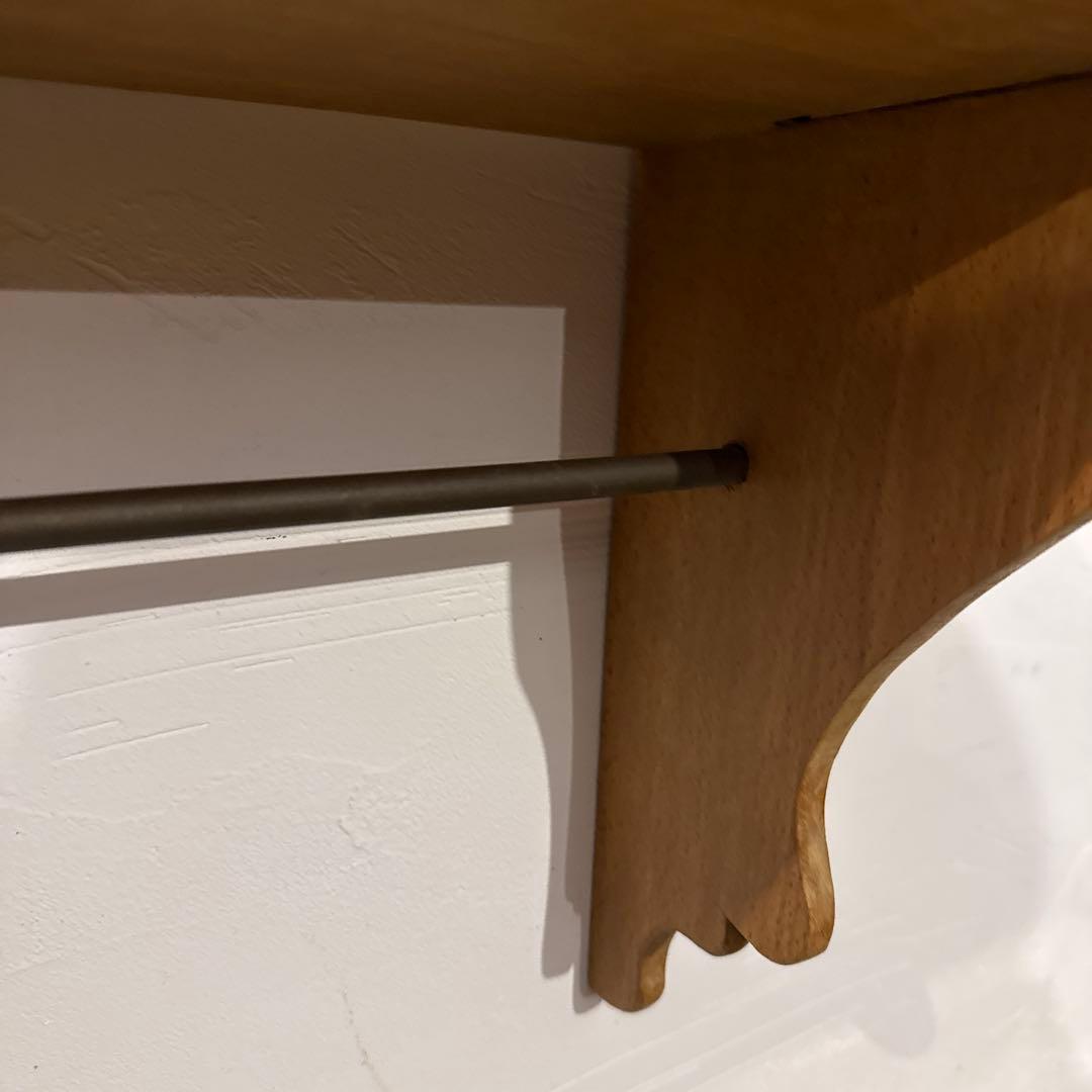 ヴィンテージ　ウォールシェルフ　ラック　壁掛け　壁面収納棚