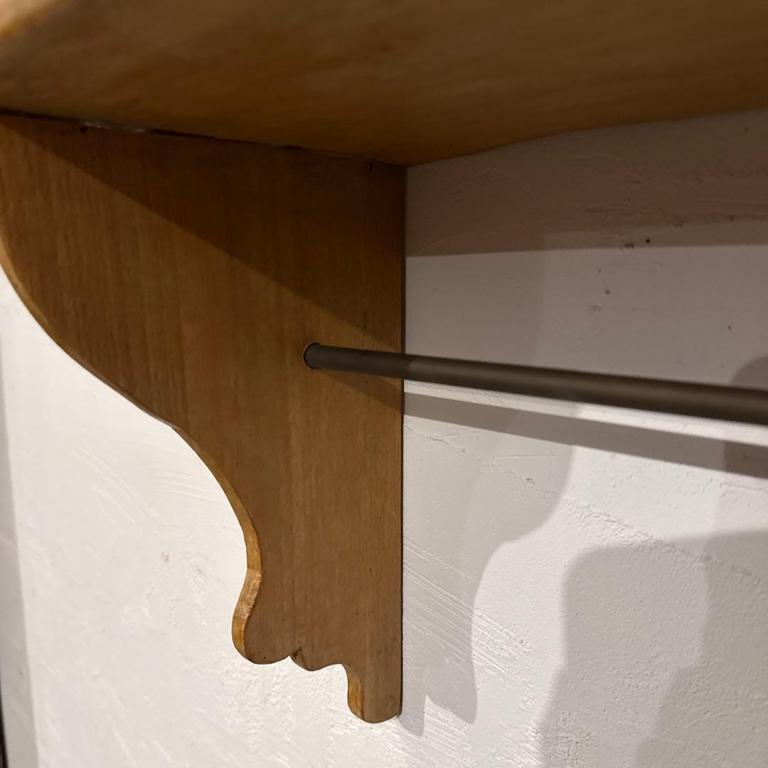 ヴィンテージ　ウォールシェルフ　ラック　壁掛け　壁面収納棚