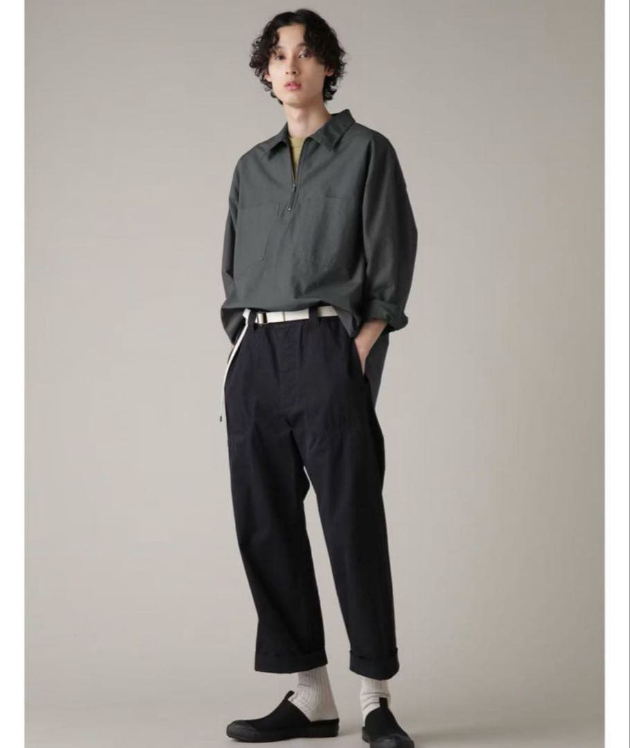 MHL. CRISP COTTON LINEN エムエイチエル　シャツ