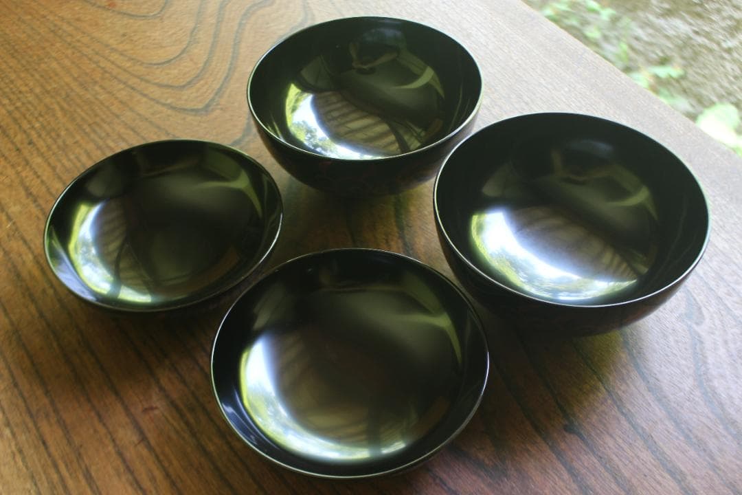 専用！極上白檀塗の美しいお椀5点（検京塗平安象彦蒔絵椀懐石椀