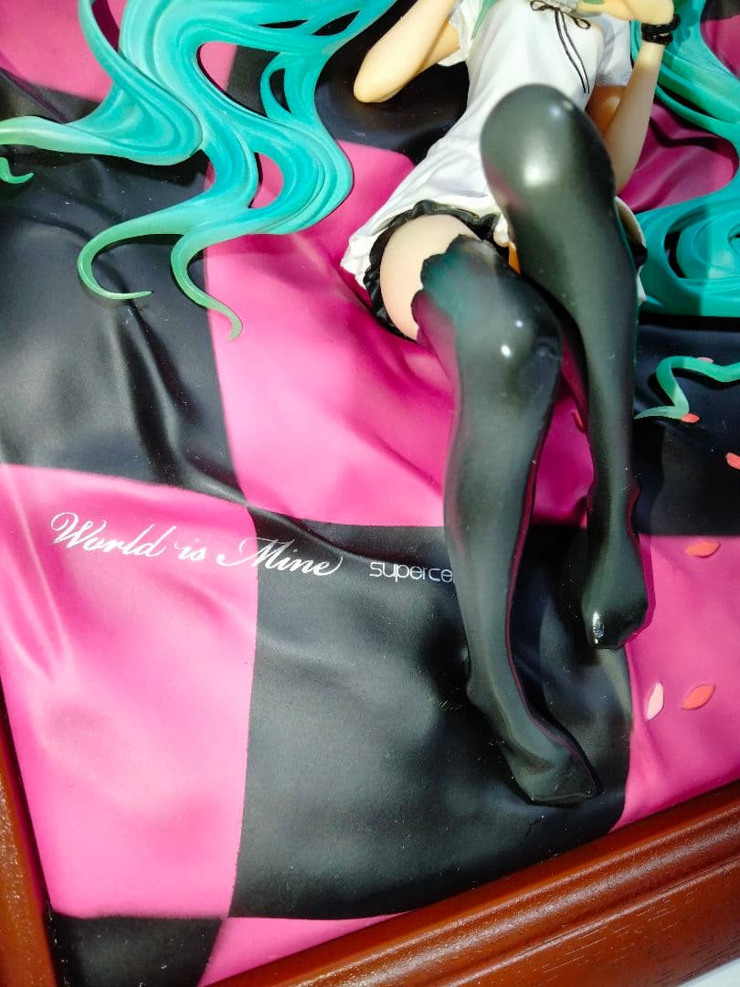 美品 supercell feat.初音ミク ワールドイズマイン フィギュア