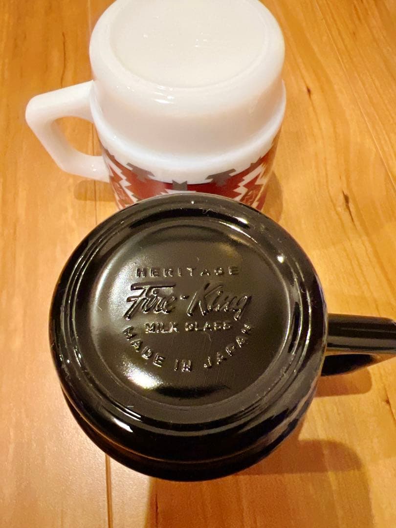 ペンドルトン×ファイヤーキング Fire King×PENDLTON マグカップ