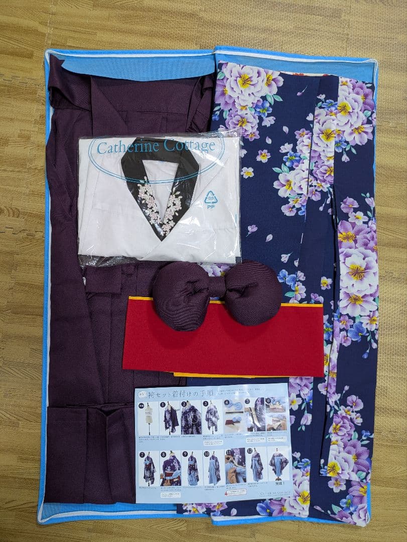 Catherine Cottage 花柄着物セット 160cm