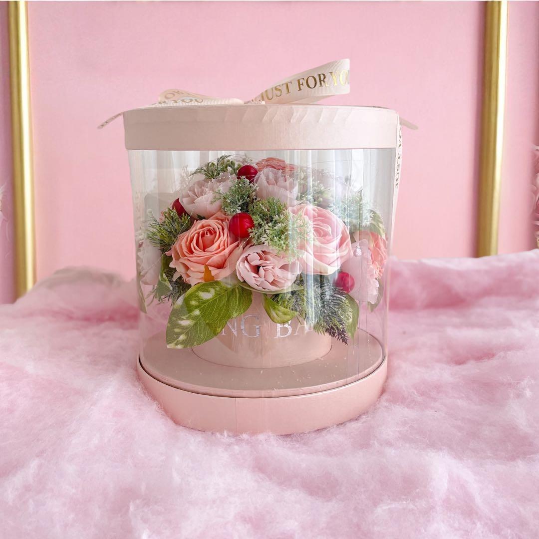 kuma おまとめクラウンベアとピンクローズのクリスマスギフトセット