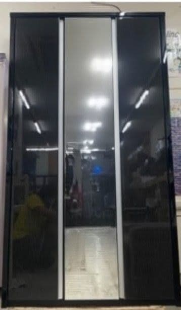 ★高級感のあるお洒落なクローゼット★　UV塗装・鏡付き　BLIC 100 WD