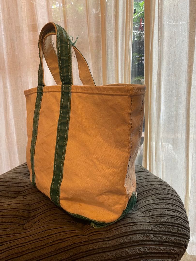 緑 襤褸 M 80s L.L.Bean BOTE&TOTE ガイドステッチ2本