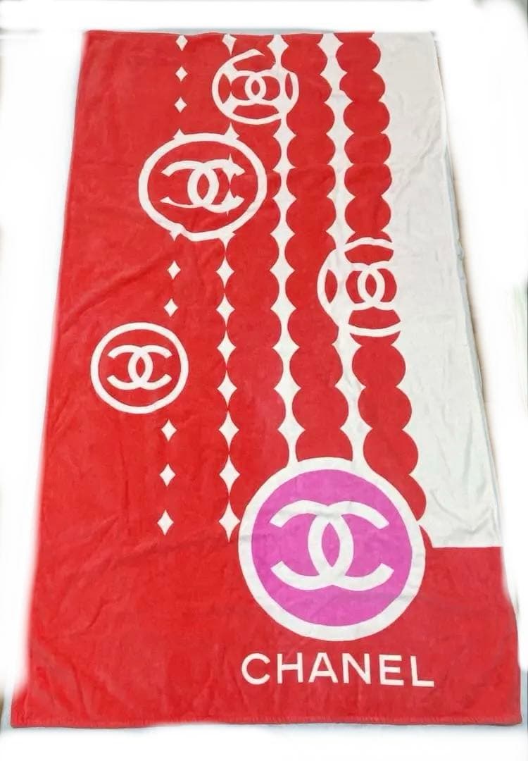 CHANEL タオルケット　ビーチタオル　ブランケット