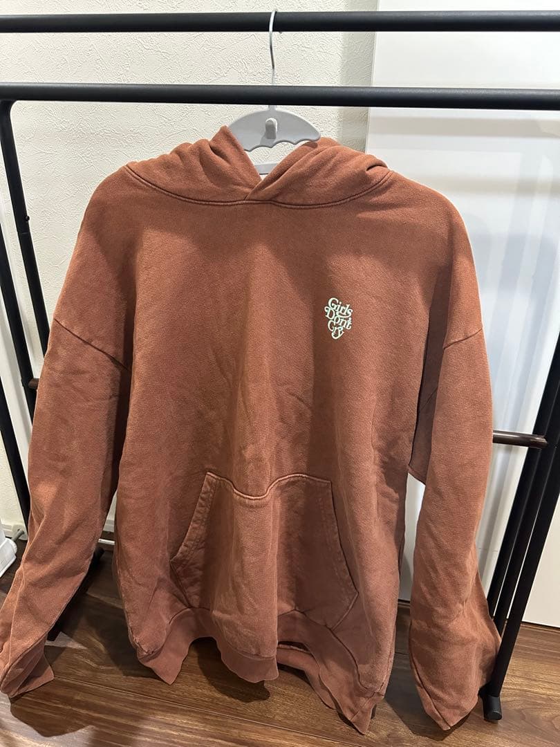 Girls Don't Cry ブラウンパーカー Lサイズ