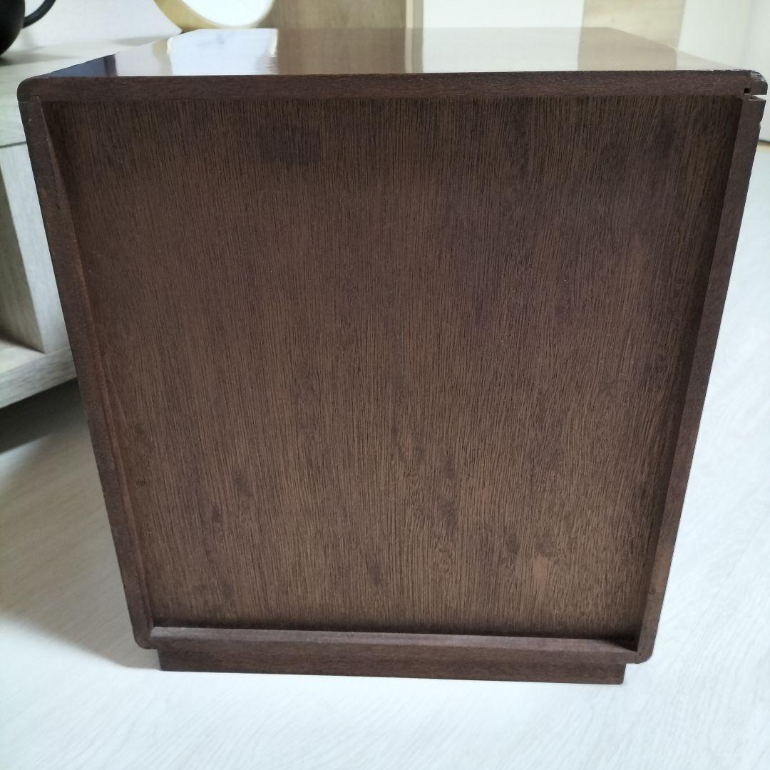 刺繍　木製チェスト　収納ケース　 3段