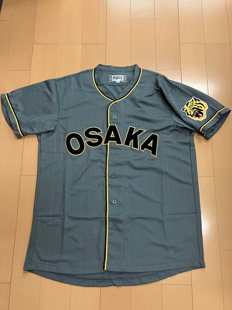 大阪タイガース　阪神タイガース　当時　復刻　ユニフォーム　無地　背番号無し　L