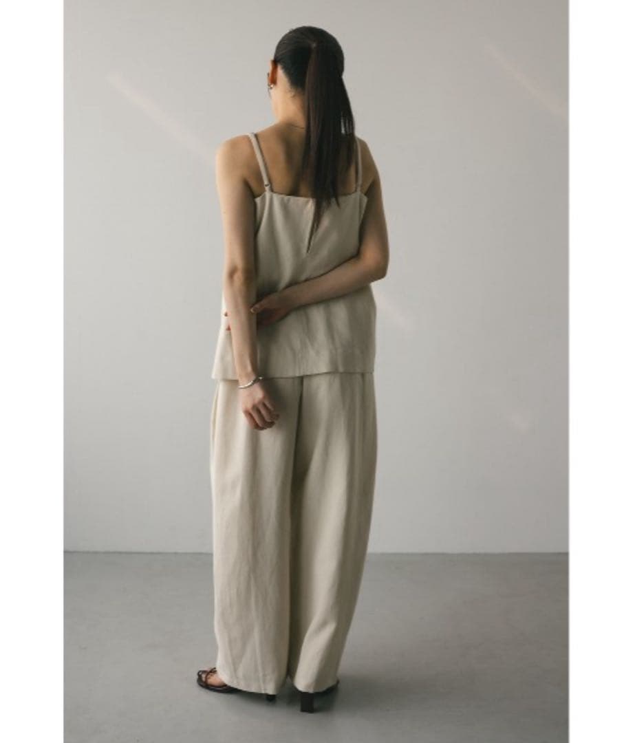 新品⭐︎リネンミックスレイヤードオールインワン