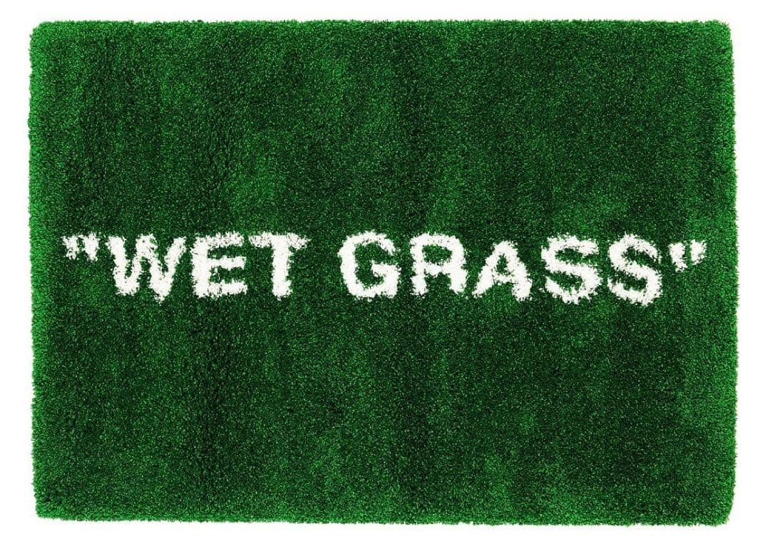 ikea マルケラッド 「WET GRASS」ラグ