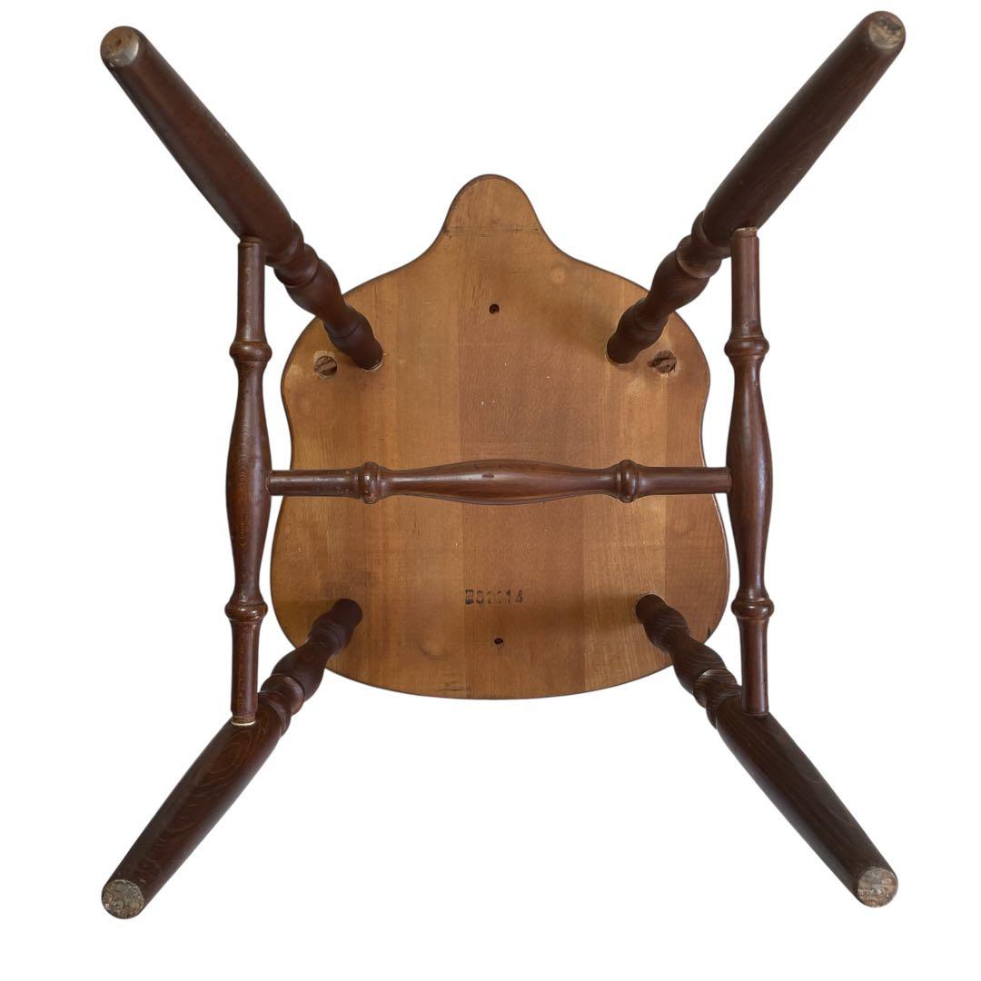 【ダイニングチェア】飛騨産業　柏木工　ウィンザーチェア　コムバック　ヴィンテージ