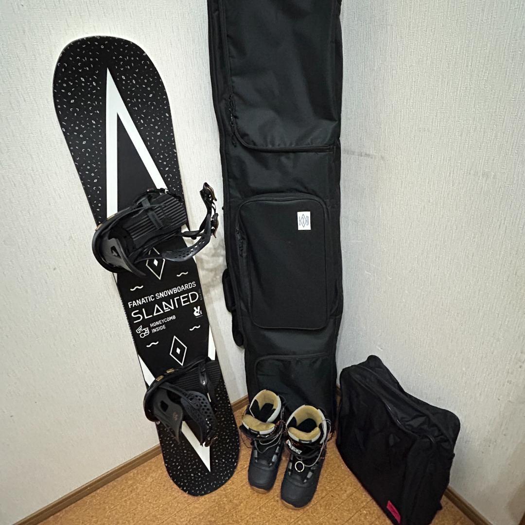 スノーボード フルセット FANATIC FLUX TT 25cm 使用3回