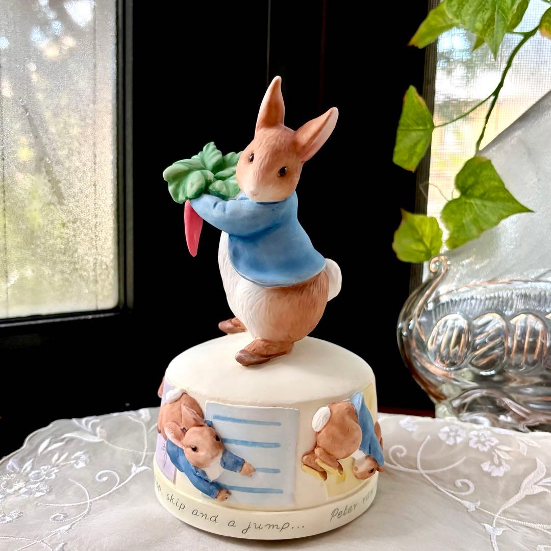 ピーターラビット・ボーダーファインアーツ ◆オルゴール　【ピーターラビット】