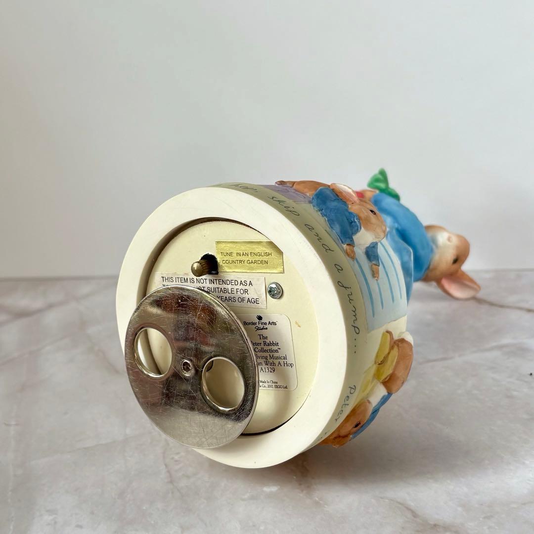 ピーターラビット・ボーダーファインアーツ ◆オルゴール　【ピーターラビット】