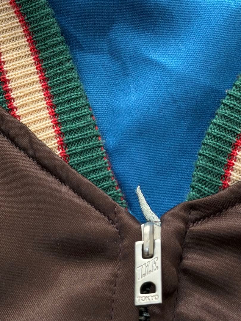 テーラー東洋 ２面用 鷲 龍 日本限定 スカジャン vintage サテン