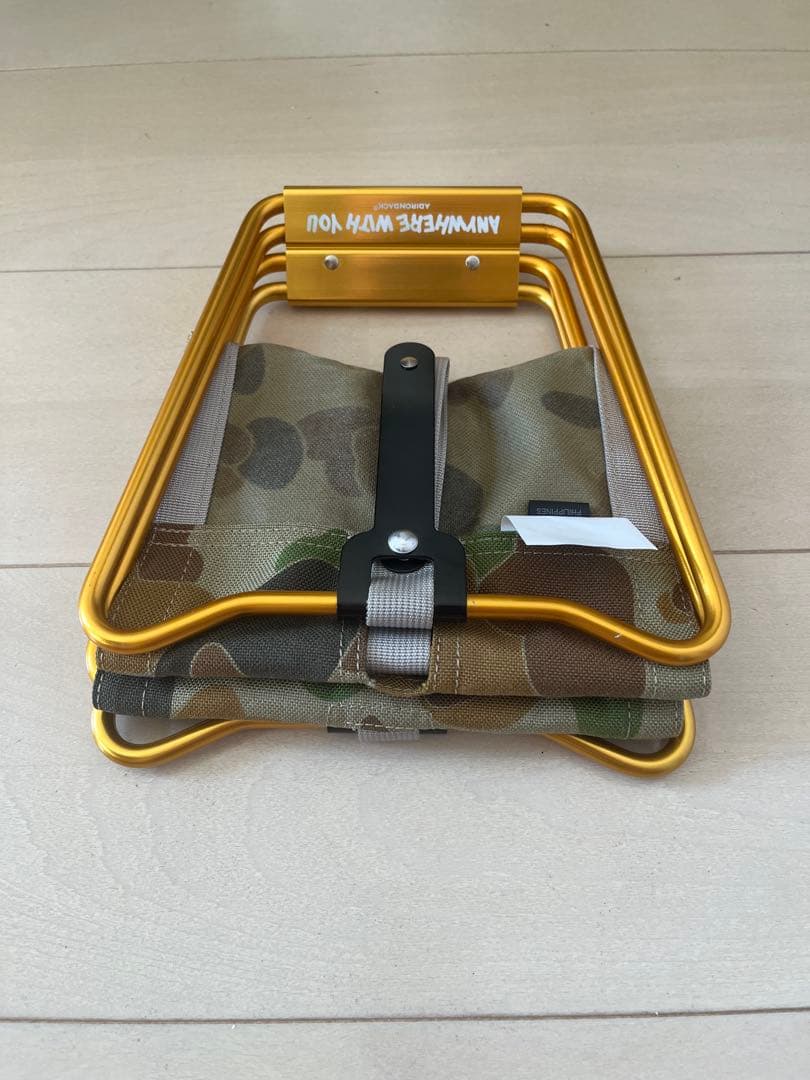 HYSTERIC GLAMOUR 迷彩柄折りたたみチェア