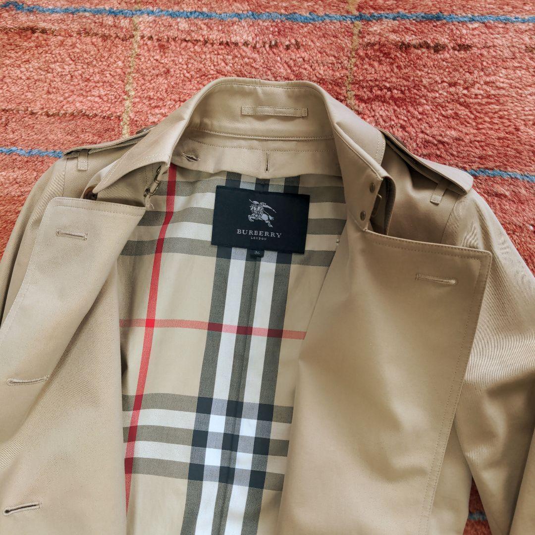 バーバリーロンドン　バーバリー　トレンチコート　ベージュ　ライナー付き