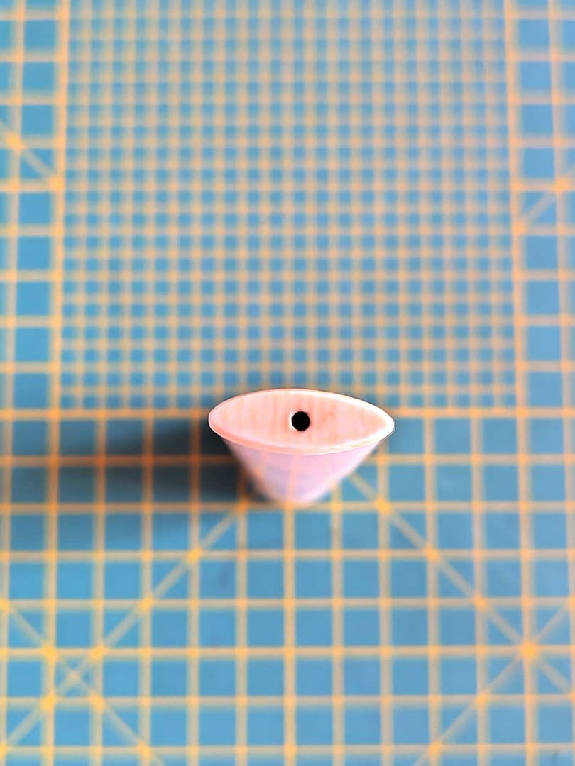 昭和レトロ 天然素材 象牙調 煙管パイプ長さ10cm超