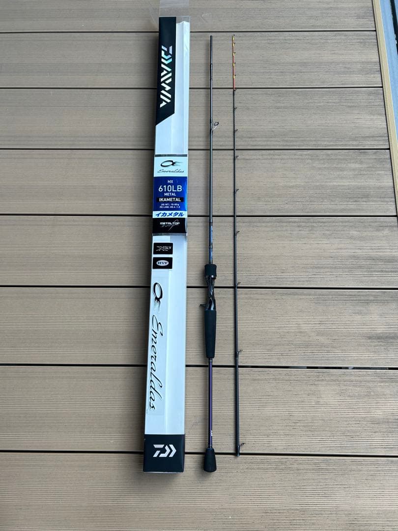 Daiwa Emeraldas MX 610LB イカメタル　メタルトップ