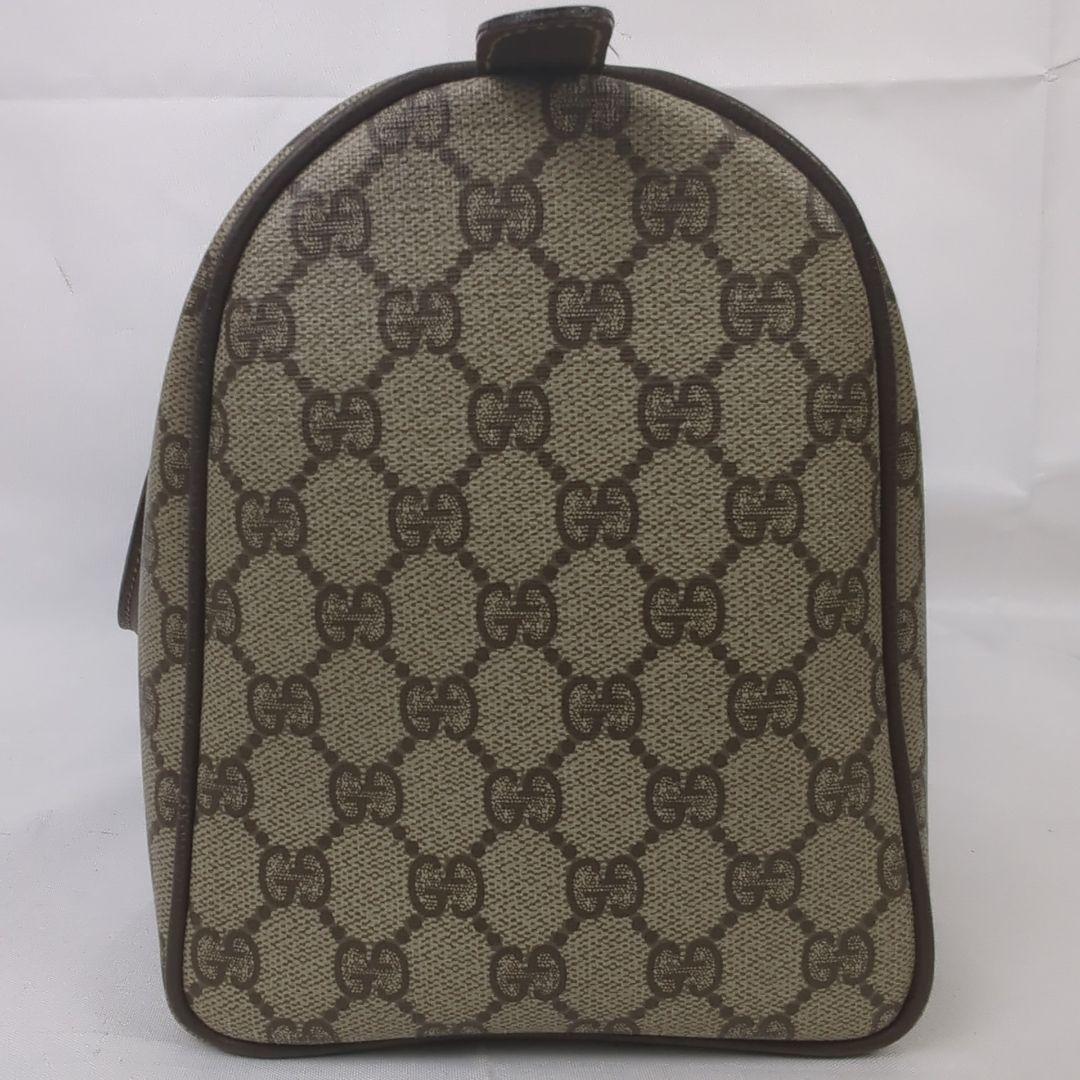 【良品】GUCCI オールド グッチ GG柄 ミニボストン ハンドバッグ