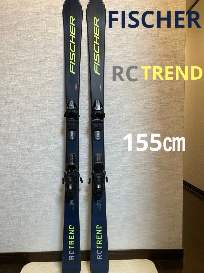 【HOTWAX・チューンナップ済み】FISCHER RC TREND 155㎝