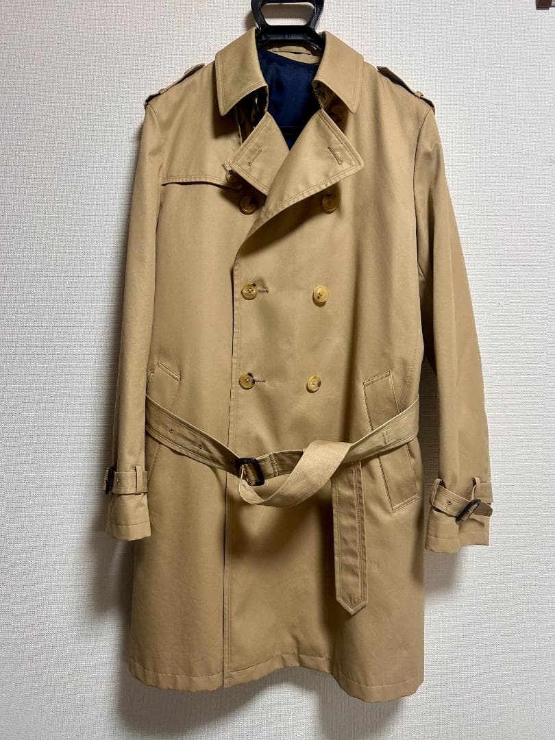 【最高級】バーニーズニューヨーク トレンチコート L ライナー付 3シーズン対応