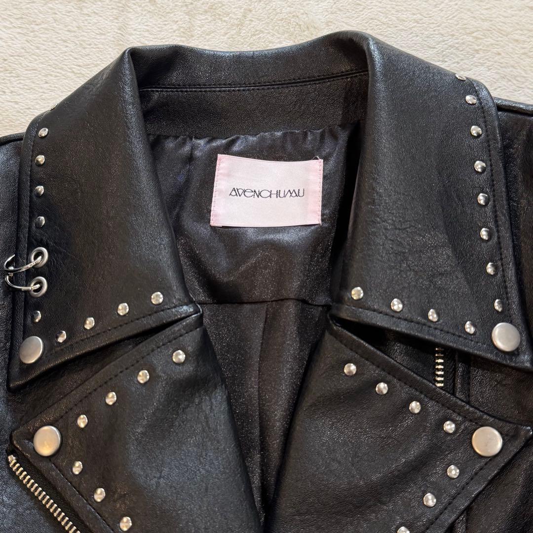 AVENCHUMU Bad princess riders jacket 黒
