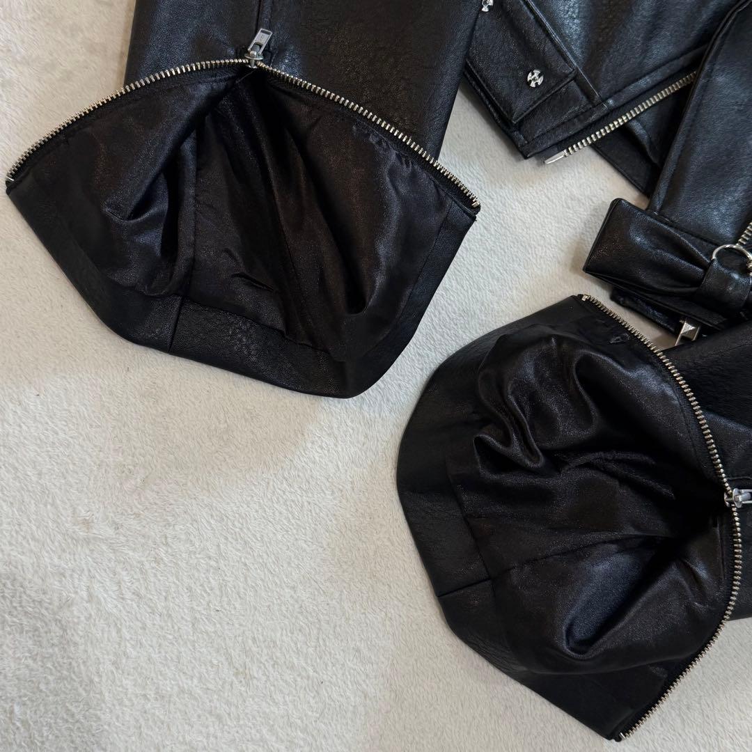 AVENCHUMU Bad princess riders jacket 黒