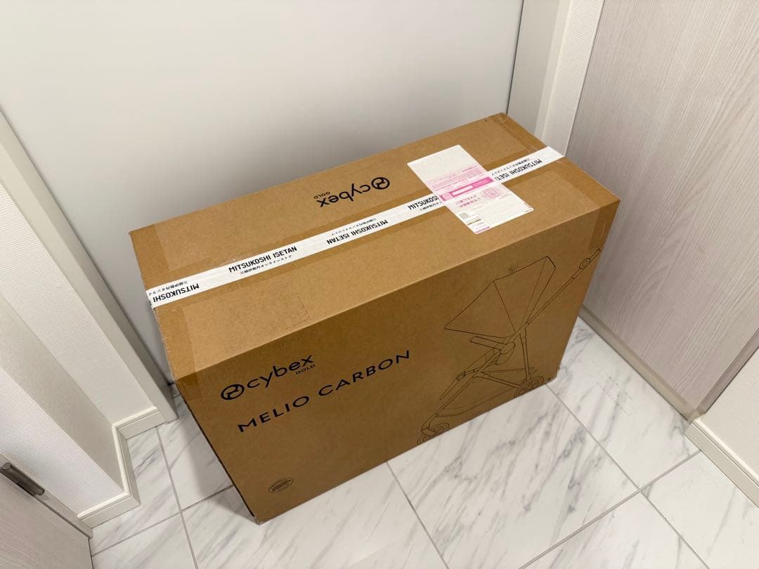 値下げ　【新品未開封】Cybex Melio Carbon 2025 ホワイト