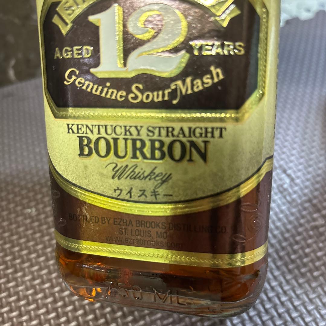 オールドエズラ12年 バーボンウイスキー 750ml ２本