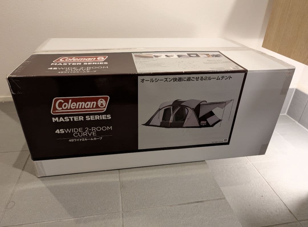 【お値下げしました！】Coleman コールマン 4Sワイド2ルームカーブテント
