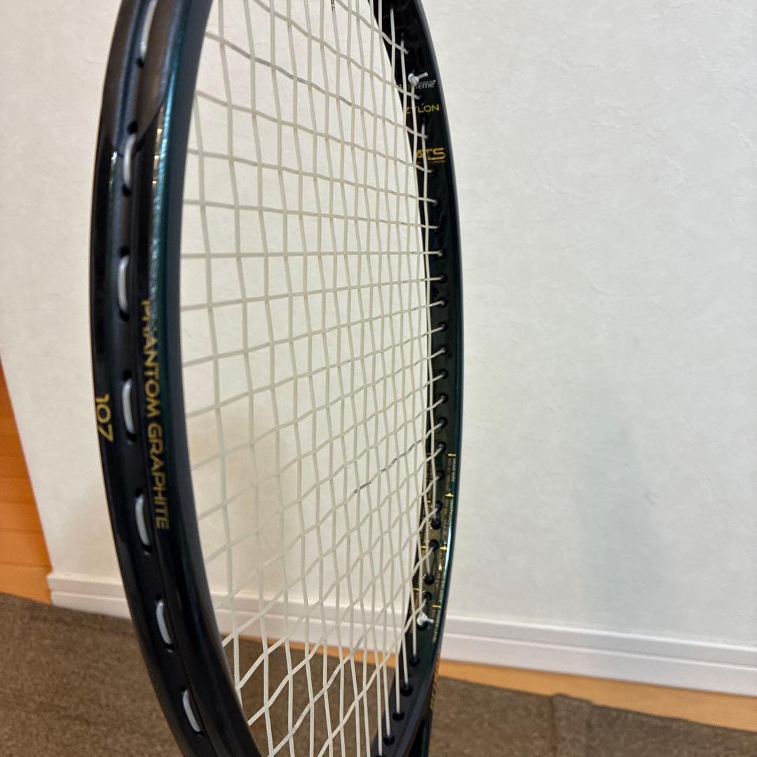 Prince テニスラケット ファントムグラファイト 107