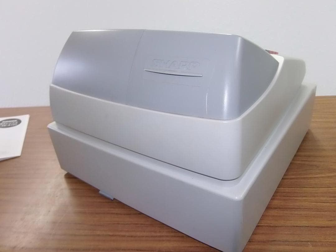 骨とう品　お金入れに　SHARP 電子レジスター　 XE-A127　2007年製
