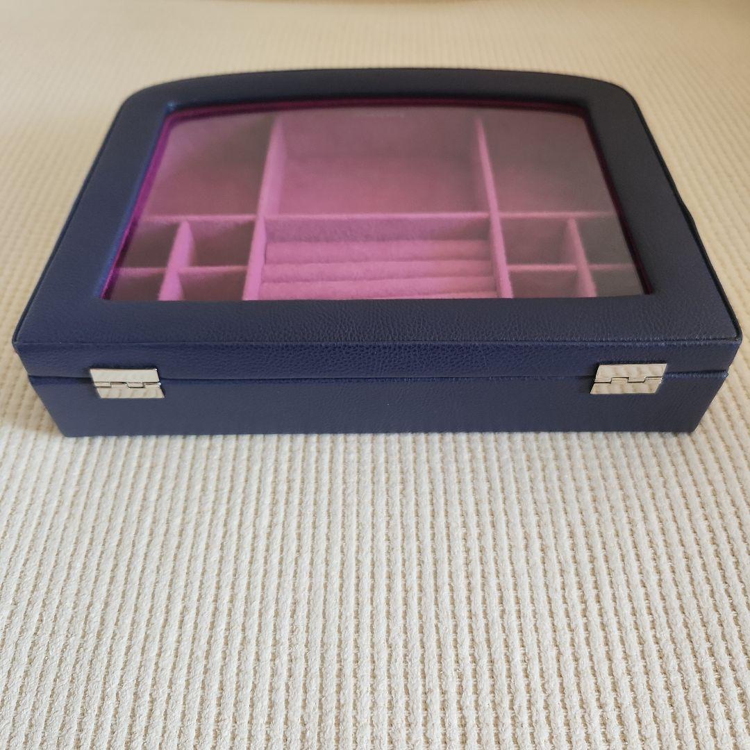 新品未使用　STAR JEWELRY アクセサリーケース ネイビー