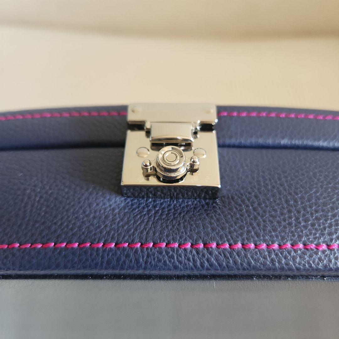 新品未使用　STAR JEWELRY アクセサリーケース ネイビー