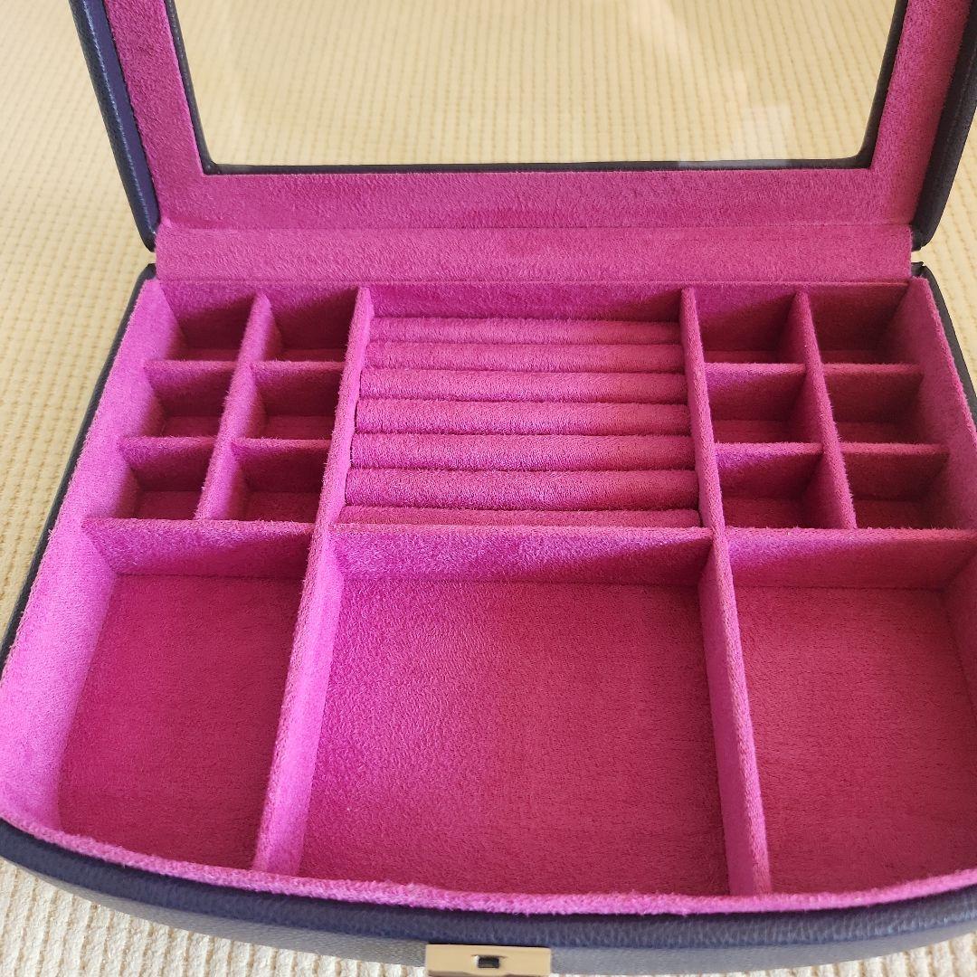 新品未使用　STAR JEWELRY アクセサリーケース ネイビー